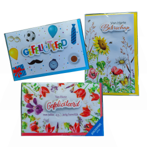 Prima luxe wenskaart