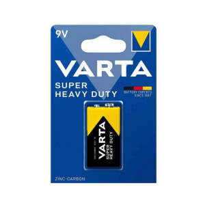 VARTA Super Heavy Duty 9V batterij